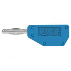 Złącze laboratoryjne: bananowe 2mm ELECTRO-PJP 215-BL