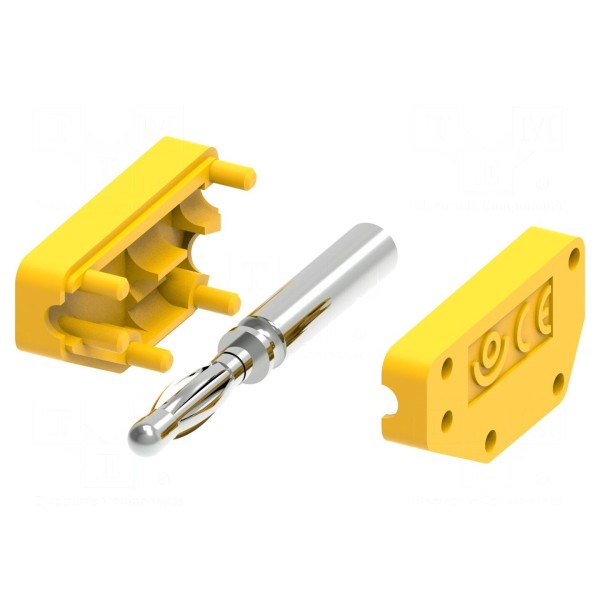Złącze laboratoryjne: bananowe 2mm ELECTRO-PJP 215-J