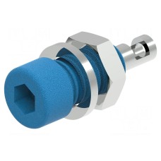 Złącze laboratoryjne: bananowe 2mm ELECTRO-PJP 224-M5-C-BL