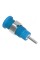 Złącze laboratoryjne: bananowe 2mm ELECTRO-PJP 228-1-C-BL