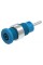 Złącze laboratoryjne: bananowe 2mm ELECTRO-PJP 228-1-C-BL