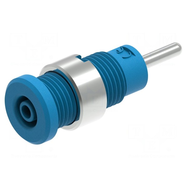 Złącze laboratoryjne: bananowe 2mm ELECTRO-PJP 228-1-C-BL