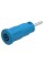Złącze laboratoryjne: bananowe 2mm ELECTRO-PJP 229-1-BL