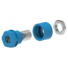 Złącze laboratoryjne: bananowe 4mm ELECTRO-PJP 3240-C-BL