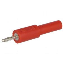 Złącze laboratoryjne: bananowe 2mm ELECTRO-PJP ADA204-R