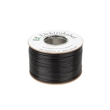 Kabel głośnikowy SMYp 2 x 1mm czarny 100m
