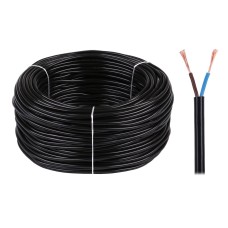 Kabel elektryczny OMY 2x1 300/300V czarny