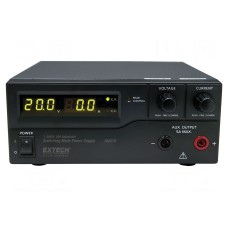 Zasilacz laboratoryjny: standardowy EXTECH EX382276