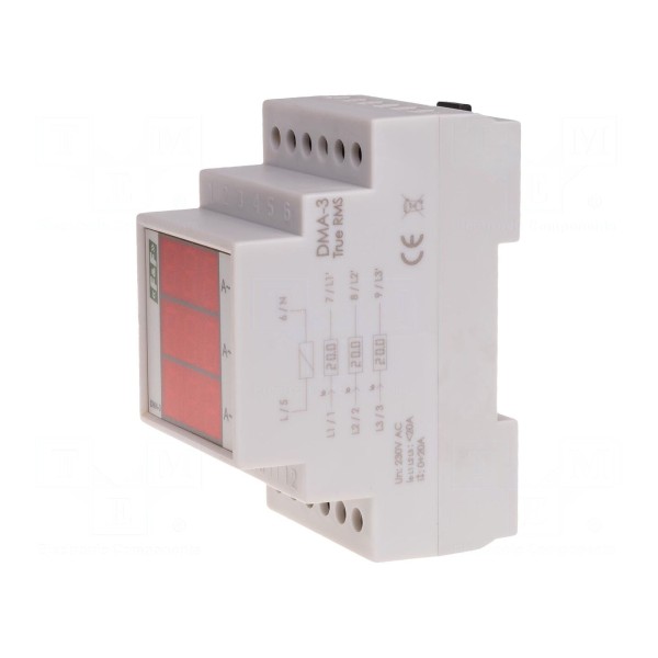 Amperomierz F&F DMA-3RMS