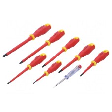 Wkrętak: izolowany-zestaw GOLDTOOL HV-1808