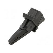 Akces.pom: zacisk krokodylkowy GOSSEN METRAWATT CROCODILE-CLIP-BLACK