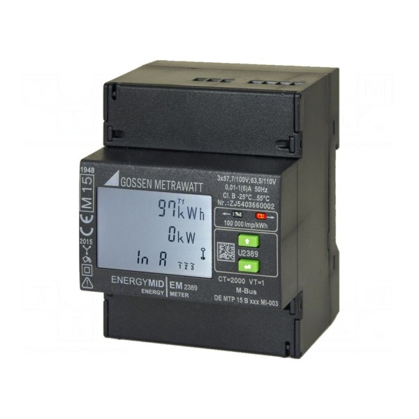 Licznik GOSSEN METRAWATT U2389-V016