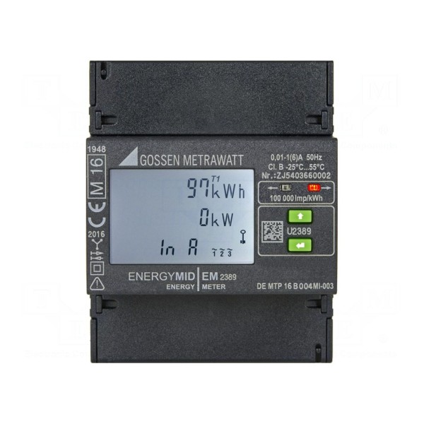 Licznik GOSSEN METRAWATT U2389-V017