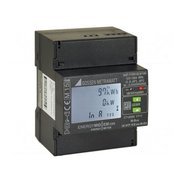 Licznik GOSSEN METRAWATT U2389-V018
