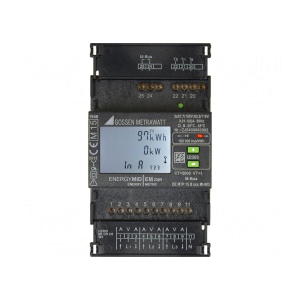 Licznik GOSSEN METRAWATT U2389-V026