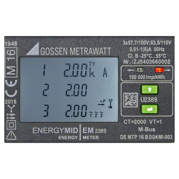 Licznik GOSSEN METRAWATT U2389-V028