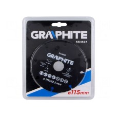 Piła tarczowa GRAPHITE 55H697