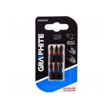 Zestaw narzędzi: końcówki wkrętakowe GRAPHITE 56H540