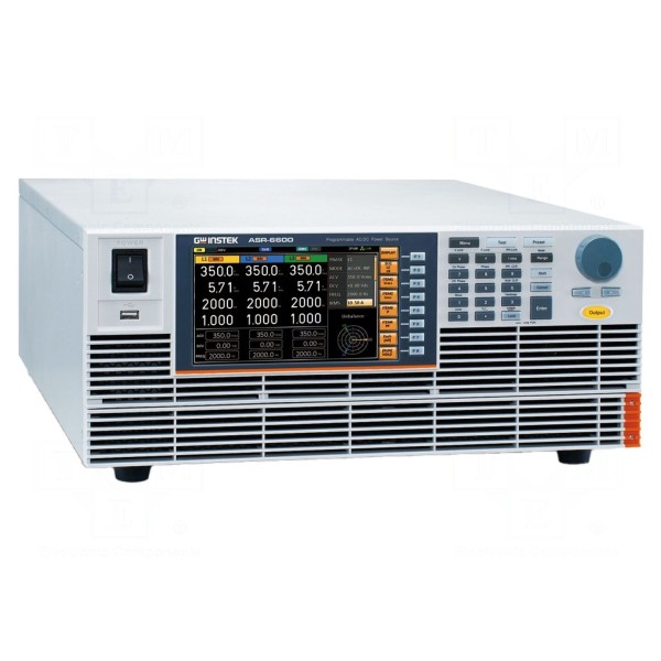 Zasilacz laboratoryjny: programowalny GW INSTEK ASR-6600