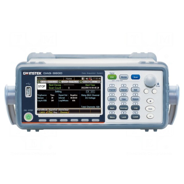Miernik: system akwizycji danych GW INSTEK DAQ-9600