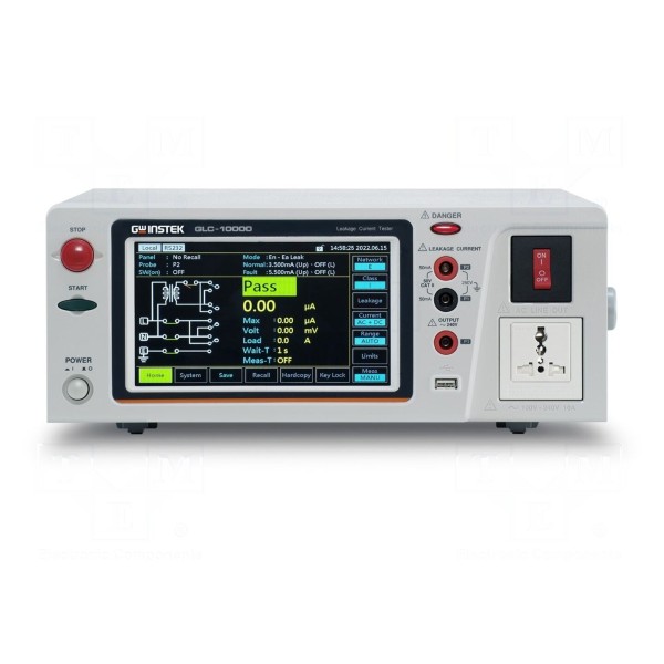 Miernik: prądu upływu GW INSTEK GLC-10000 (UNIVERSAL CONNECTOR)