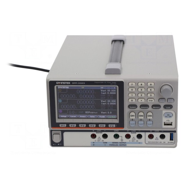 Zasilacz laboratoryjny: programowalny GW INSTEK GPP-3323