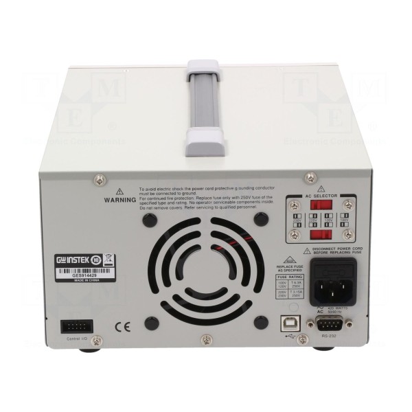 Zasilacz laboratoryjny: programowalny GW INSTEK GPP-3323