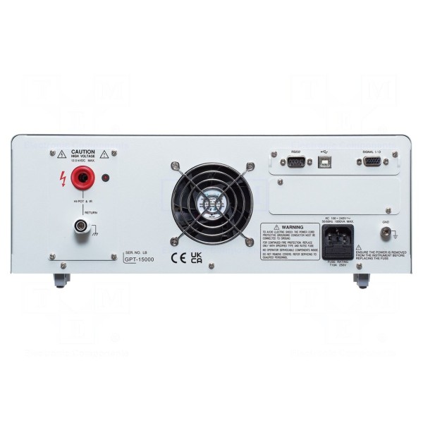 Tester bezpieczeństwa GW INSTEK GPT-15012
