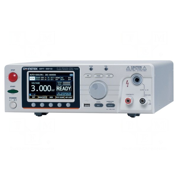 Tester bezpieczeństwa GW INSTEK GPT-9513
