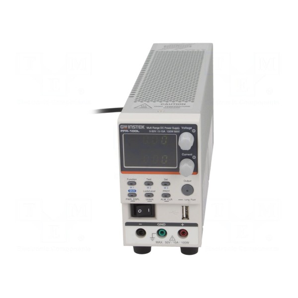 Zasilacz laboratoryjny: programowalny GW INSTEK PFR-100LGP