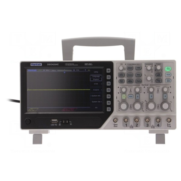 Oscyloskop: cyfrowy HANTEK DSO4204C