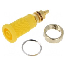 Złącze laboratoryjne: bananowe 4mm HIRSCHMANN T&M SEB 2600 G M4 GE