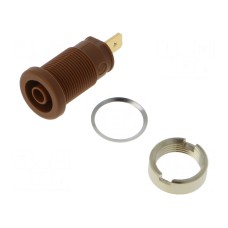 Złącze laboratoryjne: bananowe 4mm HIRSCHMANN T&M 972355105