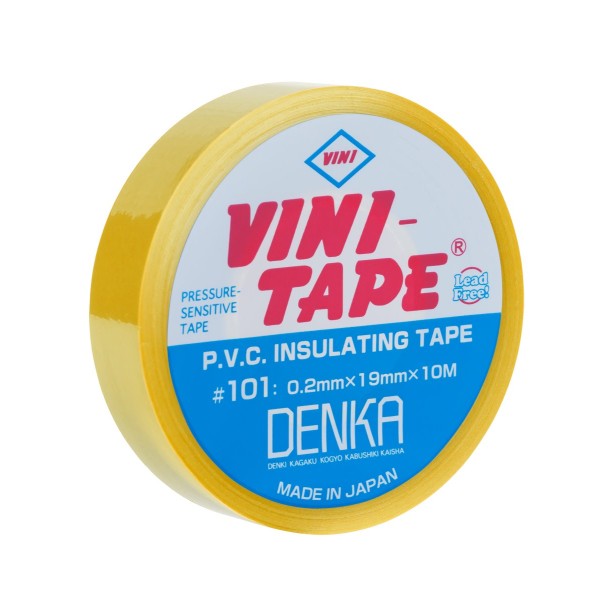 Taśma VINI 101 0,2x19x10 klejąca żółta