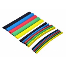 Rurki termokurczliwe 8,0 mm-10cm  niebieskie