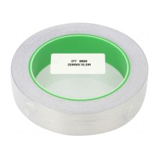 Taśma: ekranująca IPT AL40C ALUMINIOWA Z KLEJEM 25MM-16,5M