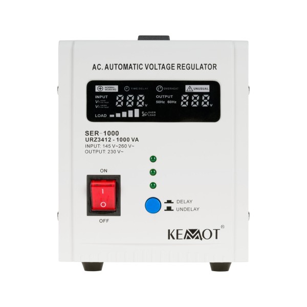 Automatyczny stabilizator napięcia  KEMOT SER-1000