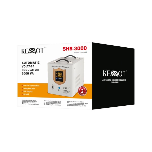 Automatyczny stabilizator napięcia  KEMOT SHB-3000