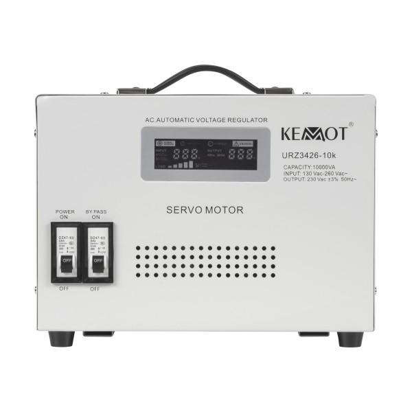 Automatyczny stabilizator napięcia  KEMOT MSER-10000 (10000 VA, serwomotor)