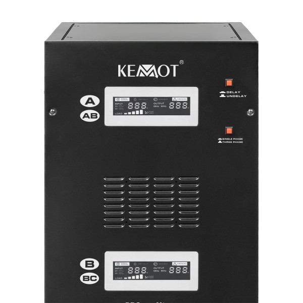 Automatyczny trójfazowy stabilizator napięcia  KEMOT PROavr-80k