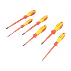 Wkrętak: izolowany-zestaw KNIPEX 00 20 12 V02
