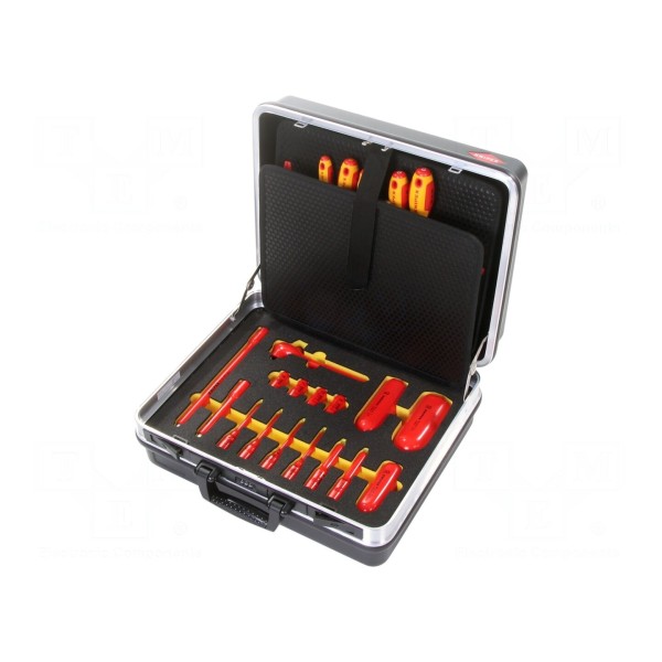 Zestaw narzędzi: ogólnego stosowania KNIPEX 00 21 05 EV