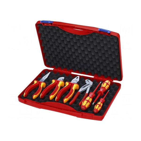 Zestaw narzędzi: do prac montażowych KNIPEX 00 21 15