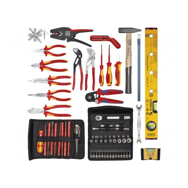 Zestaw narzędzi: ogólnego stosowania KNIPEX 00 21 42