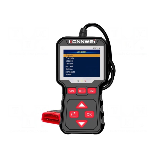 Miernik: diagnostyczny OBD KONNWEI KW320