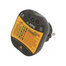 Tester: gniazd sieciowych KPS CC800CBINT