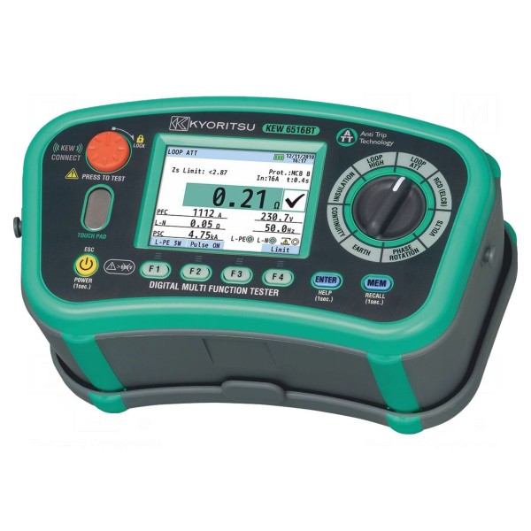 Miernik: instalacji elektrycznej KYORITSU KEW6516BT