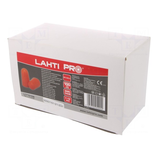 Wkładki przeciwhałasowe LAHTI PRO L171010B