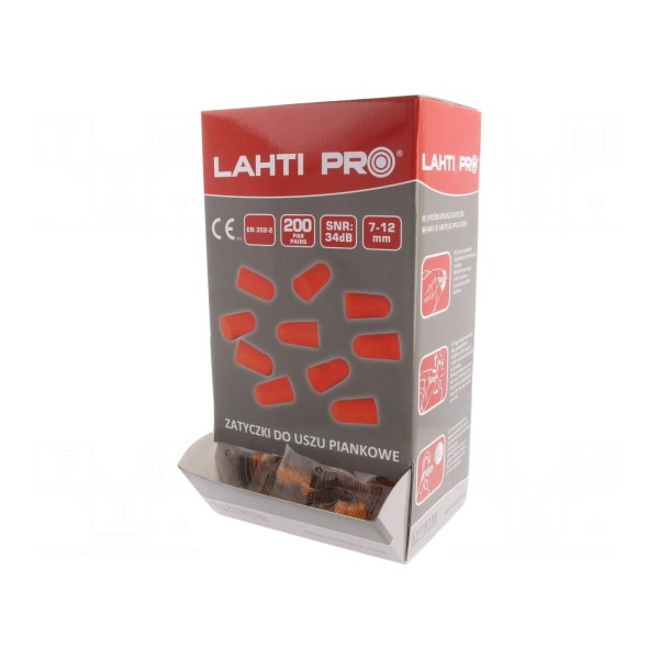 Wkładki przeciwhałasowe LAHTI PRO L171010D