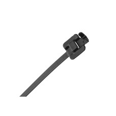 Opaska zaciskowa stalowa z powłoką nylonową  45cm. x 6.3mm